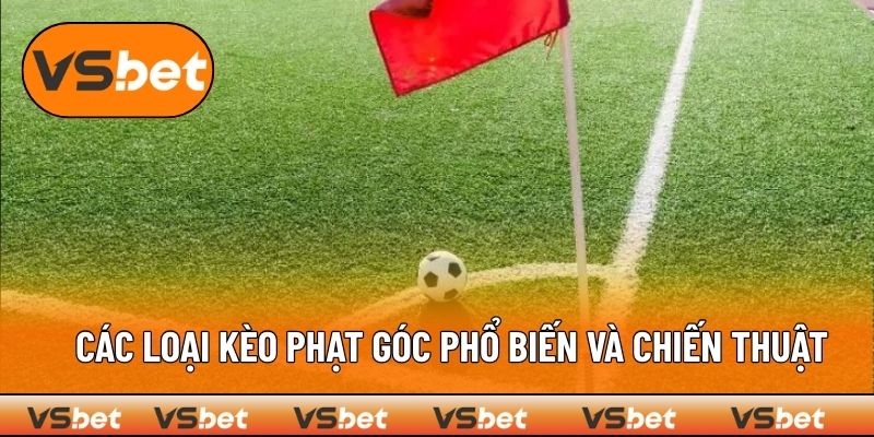 Các loại kèo phạt góc phổ biến và chiến thuật tại VSBET